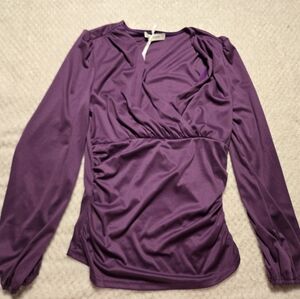 Grace Karin Purple Top